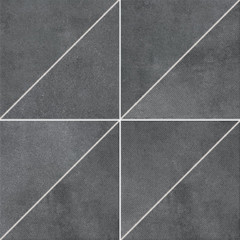 DDP3B697 Form tmavě šedá dekor 4ks 33,3x33,3x0,8