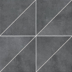 DDP3B697 Form tmavě šedá dekor 4ks 33,3x33,3x0,8