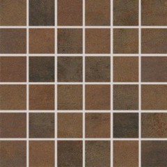 WDM06520 Rush tmavě hnědá mozaika set 30x30 4,8x4,8x1