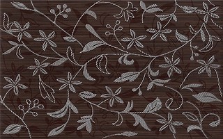 Tanaka brown inserto flower 25x40