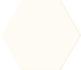 Burano white hex 11x12,5