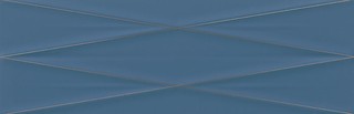 Gravity marine blue silver inserto satin 24x74