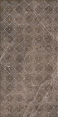 Palazzo brown inserto shine 30x60